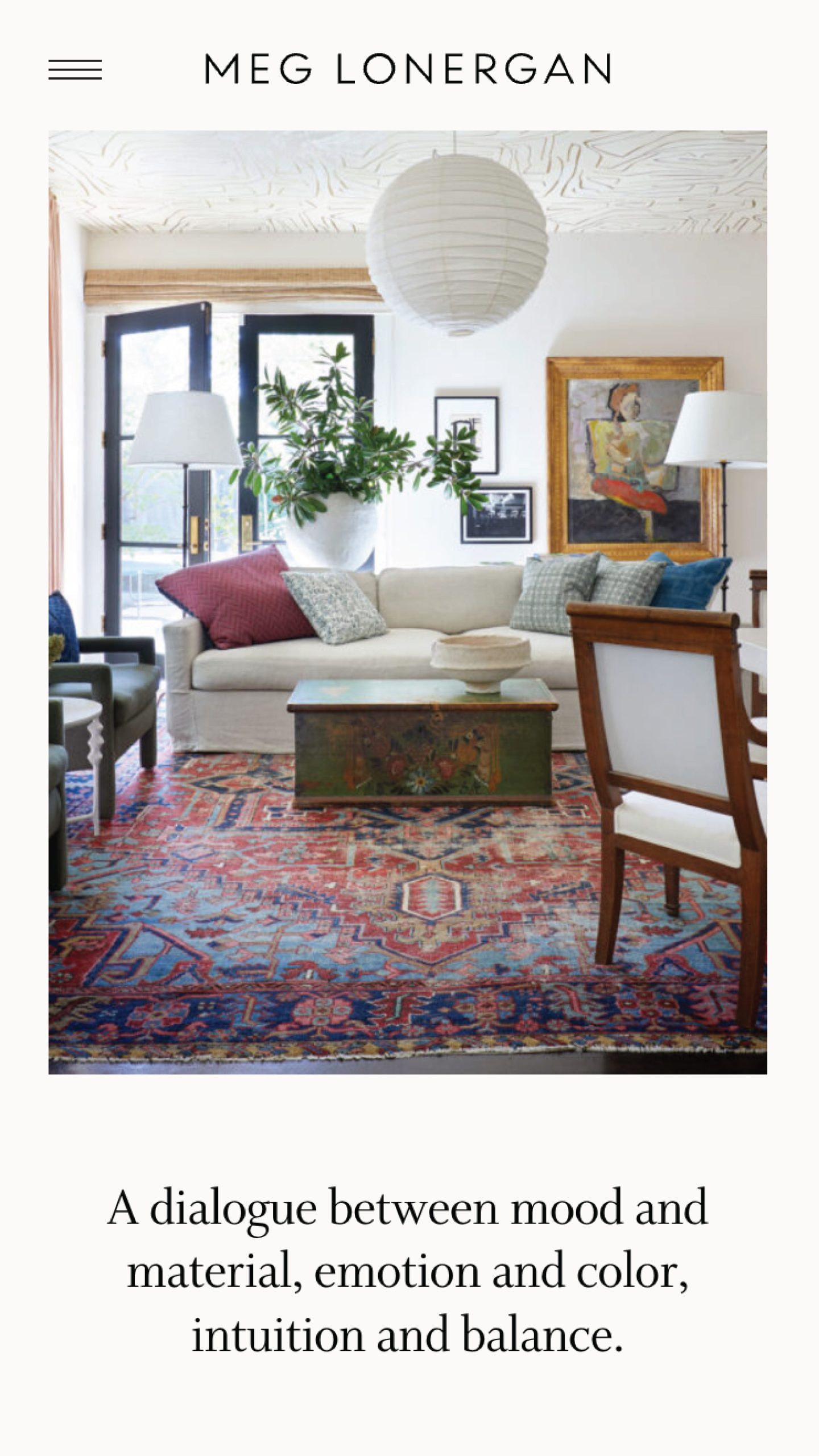 Meg Lonergan Interiors - Neiter Creative
